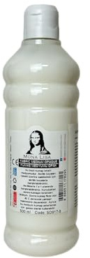 SÜDOR Materiale tessile 500 ml. Realizzato in colori acrilici texti, migliora l'adesione della vernice acrilica ai tessuti. Lavabile in lavatrice, resistente al lavaggio