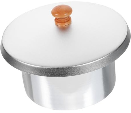 TOPBATHY 1set Craft Wax Melting Pot Lid Iron Heater Accessory Capacity for Professional Waxing High-temperature Resistant Design for Home Use and Salon Applications