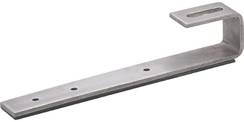 10x Set Dachhaken L 250x35 Standard Edelstahl für Biberschwanzziege kompatibel mit Photovoltaik-, Röhren- und Flachkollektoren 650100024