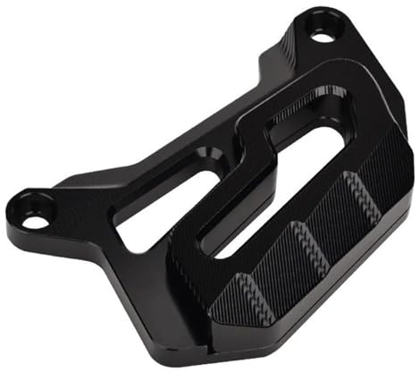Adatto per Honda Pcx125 Pcx160 Copertura protettiva per pompa freno a disco Pinza freno Pinza freno protettiva anticollisione(Black-front Wheel)