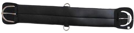 Perfeclan Sattelgurt, gerader Gurt, rutschfestes Gurtband, Dressur-Kurzgurt, ideal für Training, tägliche Pflege und Ausritte, M