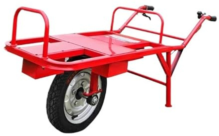 Chariot de Transport électrique à Roue Unique agricole for Le Transport résistant de Montagne et de Ferme(Plain Tire Model)