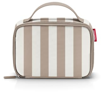 reisenthel thermocase summerstripes Coffee – Kleine Kühltasche für Kosmetik, Medikamente, Snacks u. v. m. – Aus wasserabweisendem Material