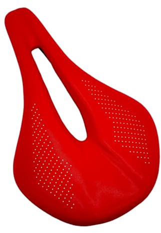 Asiento de cuero de fibra de carbono para bicicleta de carreras, cojín transpirable, cómodo sillín de bicicleta de carretera, piezas de ciclismo de fibra de carbono, equipo de ciclismo de montaña