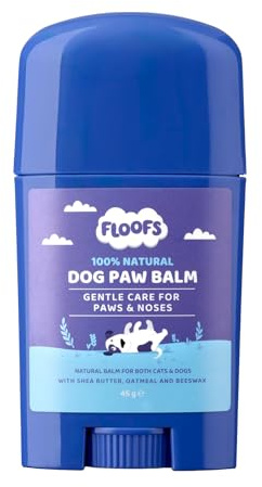 Floofs Dog Paw Balm for Dogs and Cats, Nose Balm for Cracked Paws and Noses