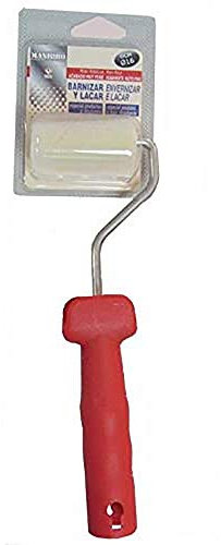 RODILLO PINTURA RULO PLUMA MINI BARNIZAR Y LACAR VELOUR 06 CM R62000