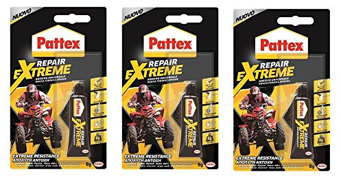 Pattex Henkel Mehrzweck-Gel-Kleber, transparent, 8 g, 3 Stück