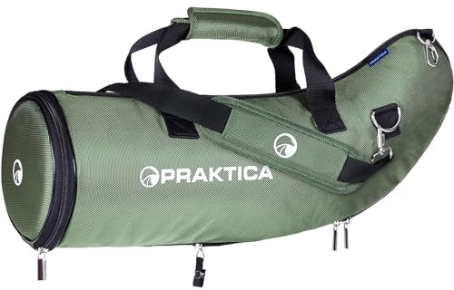 Praktica 65–80 mm Spektiv Schutzhülle für hydan, Erle und Highlander – Grün