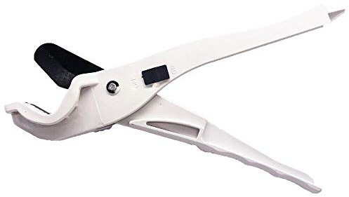 Tagliatubi in plastica, 30 mm, tagliatubi in PVC, resistente, per tagliare tubi in plastica PEX, PVC e PPR (bianco, Fast-SA-5603)