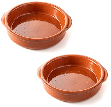 FUMOSA keramische Grillschale Piataci 2x 22 cm