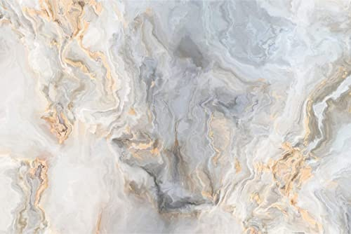 Muralo Tapete Selbstklebend Marmor, Stein, Mauer, Illusion - 360x240 cm | Moderne Fototapete, hochauflösender Druck - ideal für Wohnzimmer und Schlafzimmer, Ein echter Hingucker in jedem Zuhause