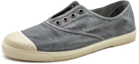 Natural World Eco 3102E Old Condor - Zapatillas de Lona Unisex de Algodón Orgánico | Suela de Caucho Natural | Fabricadas en España | Veganas