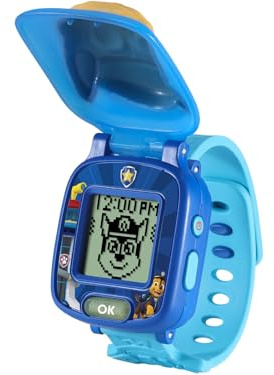 VTech VTech-80-551622 Chase Paw Patrol pedagogisk klocka, smartklocka för barn 3 år, ESP-version, färg (80-551622)