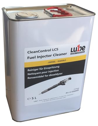 Lube1 CC Einspritzung Diesel 5L I Injektoren Reiniger Diesel & System Reiniger I Einspritzdüsen Reiniger erhöht Zündwilligkeit I CleanControl LC5