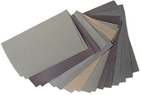 15 unids/set papel de lija 400 600 3000 800 1000 1200 1500 2000 2500 papel de lija agua/papel de lija en seco herramientas abrasivas