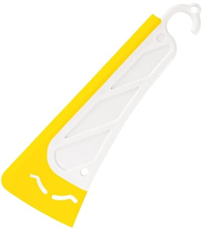 Nlrlo Dish Washing Scraper - Silicone Scraper Reusable Pot Pan Cleaner | Soft Head Anti-Slip Scraper Ergonomic Handle Design Heat Resistant Cooktop for Stoves