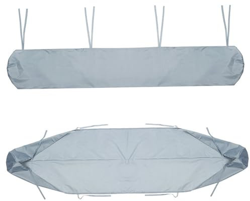 Copertura per Tenda da Sole Invernale 11,48 Piedi di Lunghezza Copertura Protettiva per Tenda da Sole Retrattile con Cinghia Impermeabile e Antipolvere Grigia per Tenda da Sole per per Cortile