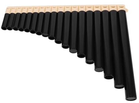 OFFSCH Panflöte für Anfänger Traditionelles Chinesisches Blasinstrument aus Abs Leicht Spielbar für Unterricht Üben und Traditionelle Musikaufführungen