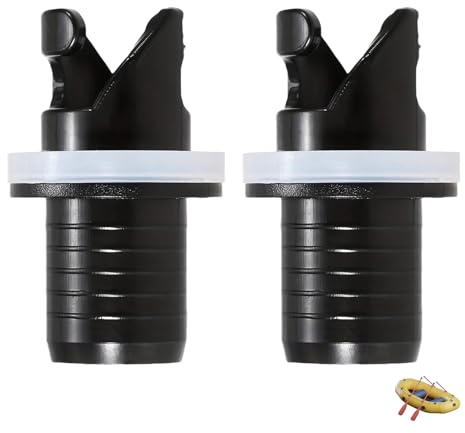 2 adattatori per valvola, adattatore sup per compressore, pompa gonfiabile, adattatore per pompa sup pompa, adattatore per valvola auto, materasso ad aria, adattatore per compressore sup pompa