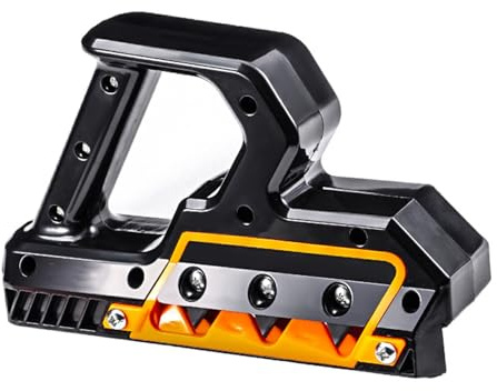 Raboteuse ergonomique à angles manuels pour une bordure précise de plaque de plâtre ABS et acier Double instrument de coupe ABS bords de plaques de plâtre Outil de rabot