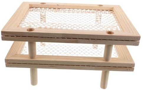 Yardwe Séchoir à Et Pâtes Filet Empilable pour Séchage Aliments Panier De Rangement pour Plantes Et Nouilles