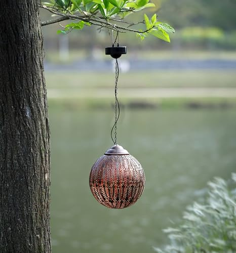 Northpoint Orientalische Solarlampen Dekoleuchte Dämmerungssensor Wegeleuchte Lichterkette Tischlampe Lichtspiel Außenbereich IP44 (Hängeleuchte)