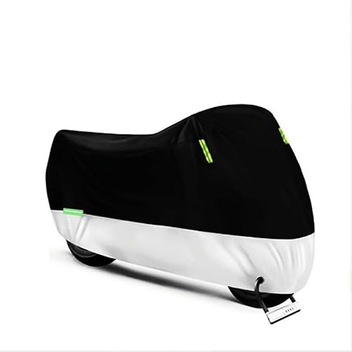 bairuibin Funda para Moto para Yamaha R6 2021-2024,Funda Moto Impermeable,Cubierta Moto,Funda Moto,Cubierta de Motocicleta,Funda De Moto Exterior Impermeable,Cubre Moto,Silver