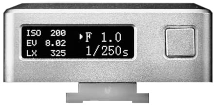 KEKS by antonKUNZE KM01C digitaler Belichtungsmesser Light Meter Silber