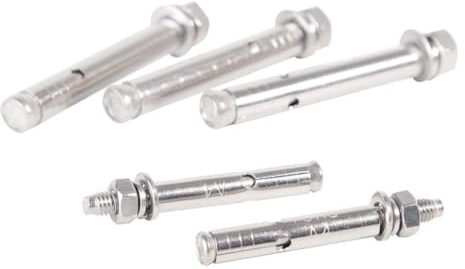 Spreizdübel aus Edelstahl 304 – M6, M8, M10, M12, M14, M16 – Hochleistungs-Maschinenschrauben for Bau- und Maschinenbauanwendungen(20pcs M6 90mm)