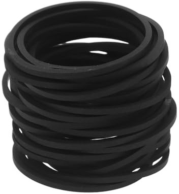 VERDANVERSE 30 Stück 30 Stück Geräuscharme Gummiriemen 44mm X 1,2mm Flach für Kassettenrekorder Dvd und Videorecorder Antriebsriemen Ersatz
