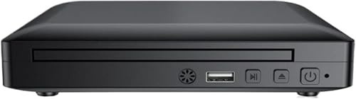 DVD Player, HDMI 1080p Upscaling DVD Player with USB Port, HDMI and AV Output for TV, Projector and Monitor