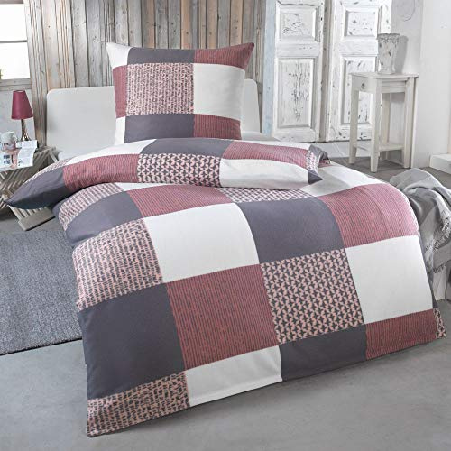 DreamHome Ropa de cama cálida de invierno de microfibra Termo Fleece 135 x 200 155 x 220 200 x 200 cm para la época fría moderna, tamaño: 135 x 200 cm, diseño – Diseño: Design 6