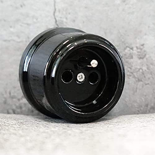 FRENCH Enchufes de Porcelana pared con toma de tierra 240V,16A
