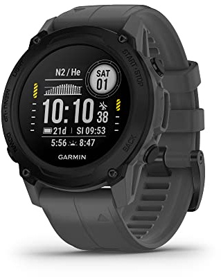Garmin Descent™ G1, computer subacqueo robusto, modalità di immersione multiple, monitoraggio attività, grigio ardesia