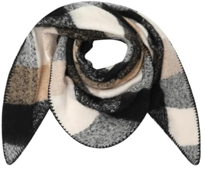 FASHION YOU WANT XXL Schal flauschig schal-tuch damen dicker dreieckstuch groß Wolle KARO Farben kuschelig