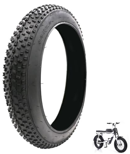 BaiWon Fatbike Reifen 76-406/20x3,0 Zoll 20 Zoll Fahrradreifen Fett für Rennräder Mountainbike MTB Schlamm Schmutz Offroad mit Fahrrad Mantel 20 x 3,0 | 30 PSI