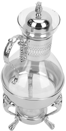 Angoily Caffettiera Vintage Stile Europeo Teiera Elegante Per Feste Di Pomeriggio Manico Termoresistente