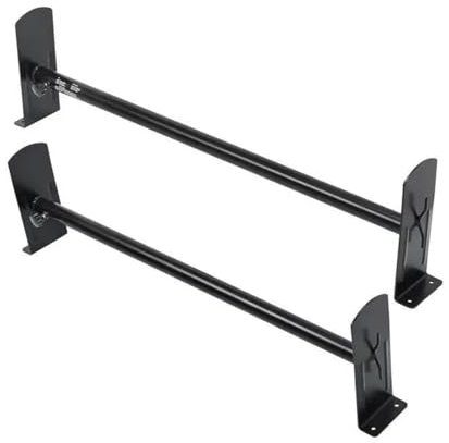 NYSQOFMB Barre Toit Bagages Galerie De Toit pour Fourgonnette, 2/3 Barres, en Acier Allié, Capacité De Charge : 500/750 LB (227/340 kg), Gouttière Incluse(2 pcs)