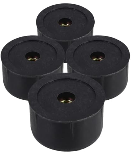 SUPVOX Tapones de Repuesto para Árbol de Gatos, Tapón para Poste Rascador de Plástico, Diámetro 45mm, 4 Piezas para Reparación de Rascadores, Accesorios para Muebles de Gato