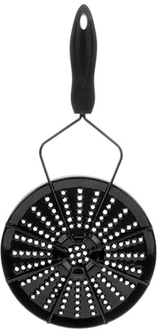 Homoyoyo Diffuseur de Chaleur Revêtu Noir pour Plaque à Induction Disque de Protection 1 Pièce Répartition Uniforme de la Chaleur Compatible Toutes Plaques Accessoire Cuisson