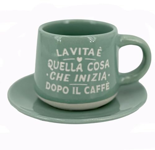 Tazzina da caffè personalizzata con piattino e scatola - Dopo il Caffè