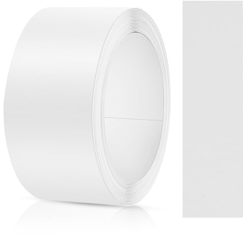 NUTKIT Bande de Chant Mélamine Autocollante,40mm×5m Bande de Bord de Meuble