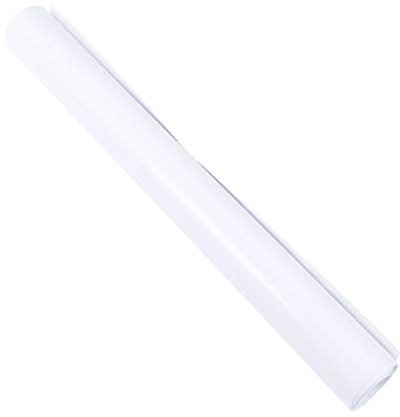 30 x 152 cm wasserdichte Autofolie aus PVC, blasenfrei, helle Folie für Auto- und Fahrzeugdekoration (weiß)