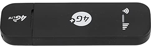 Enrutador USB 4G LTE, Internet de Alta Velocidad Búsqueda Automática Conexión bajo Consumo de Energía Módem USB 4G Batería de Larga Duración para Computadora Portátil para(Versión Americana)