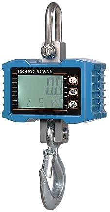 Bilancia a Gancio, 1000kg 1T Bilancia da appendere for gru digitale Display digitale LCD industriale for impieghi gravosi Bilancia da gru con gancio for appendere,per Home Farm Factory