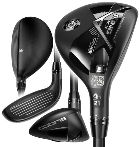 Cobra Herren King TEC-X ONE Length Hybrid, Schwarz, 37.25