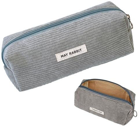 AstraGlam Federmäppchen, Großes Pencil Case für Teenager, Aesthetic Federtasche für Schule, Mäppchen mit Reißverschluss, Langlebiges Federpenal, Perfekt für Stifte, Schere und Schulbedarf