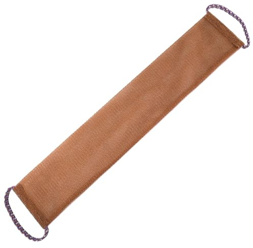 Asciugamano per la schiena – Asciugamano da bagno schiumoso, panno per pulizia profonda, strumento doccia per tutti i tipi di pelle, panno per strofinare fango, accessorio da bagno, scrub per tutto il