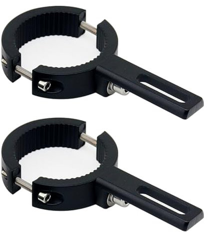 NINGDAKEAI 2 x Motorcycle Headlight Mount Clamps, Off-Road Light Mounting Clamps, Suitable for Most ATVs UTVs Trucks (38-60 mm)