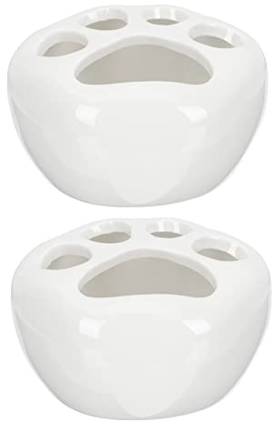 HYTROVE 2piezas Maceta De Forma De Pata De Gato Preciosa para Suculentas y Cactus para Decorar y Jardines